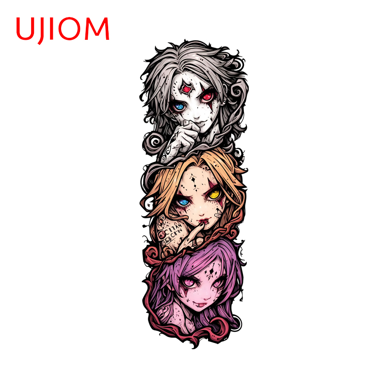 Baby Nursery Vinyl Wall Stickers - UJIOM Çekici Anime Kız Duvar Sticker
