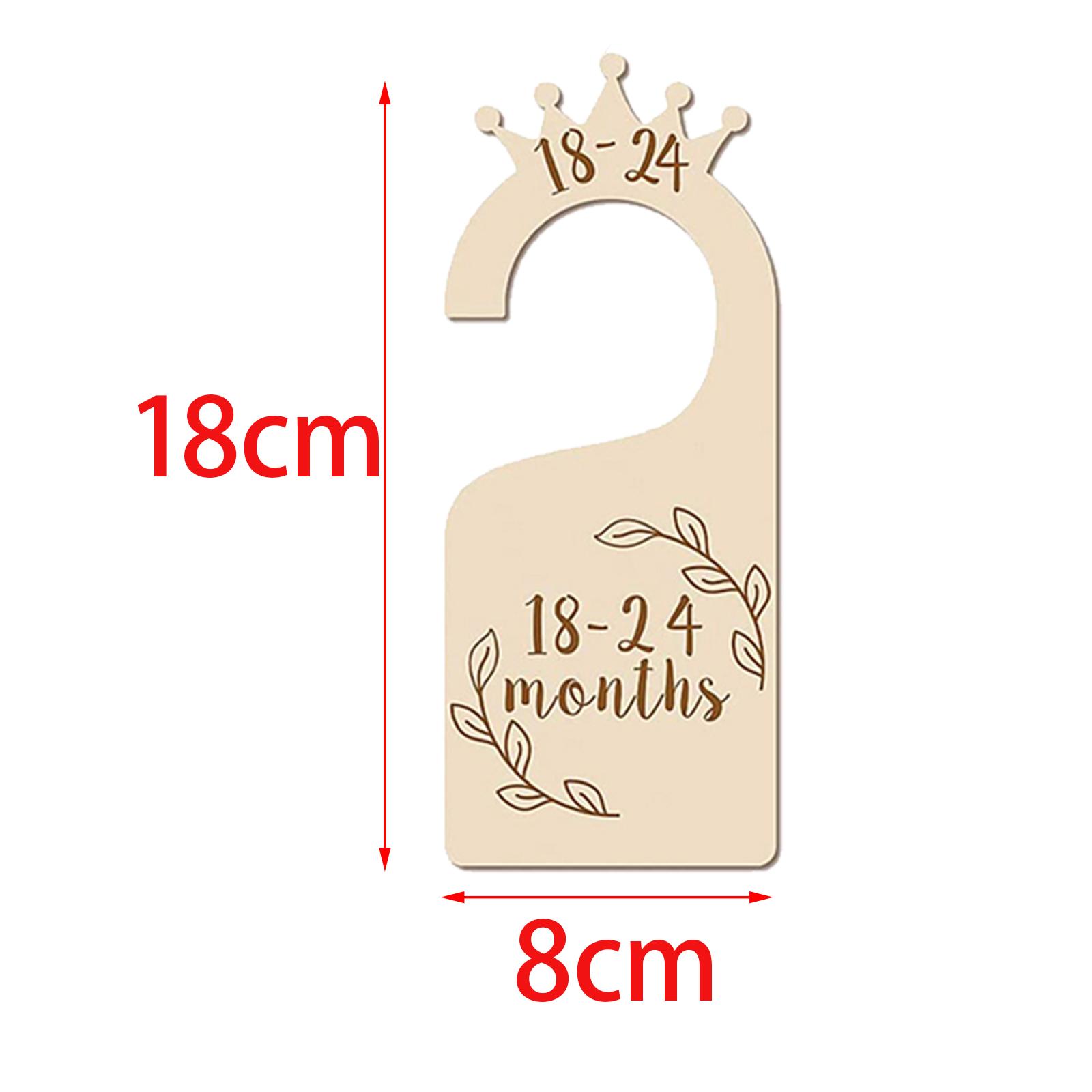 Baby Nursery Wardrobe - Bebek Dolabı Bölücüler Ahşap Gardırop Düzenleyici