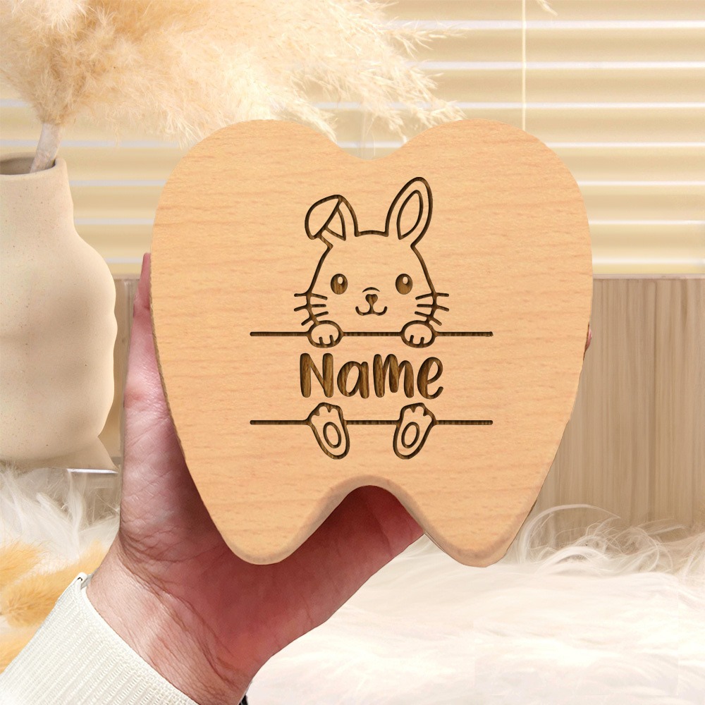 Baby Keepsake Box - Kişiselleştirilmiş Diş Perisi Kutusu Bebek Dişleri