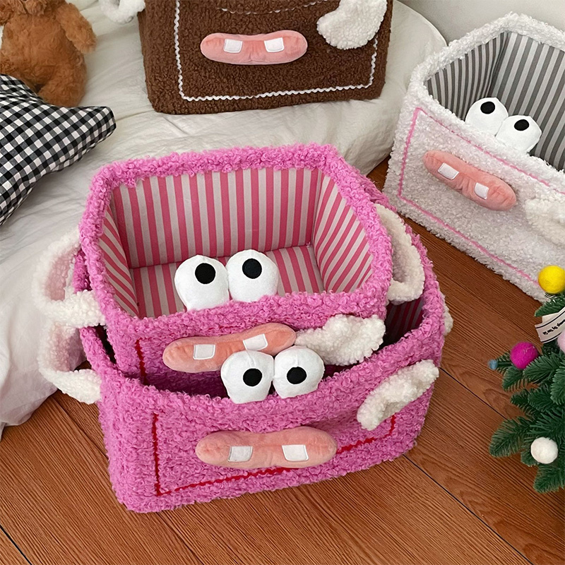 Baby Nursery Wardrobe - Katlanabilir Depolama Sepeti Sevimli Dekorasyon Depolama