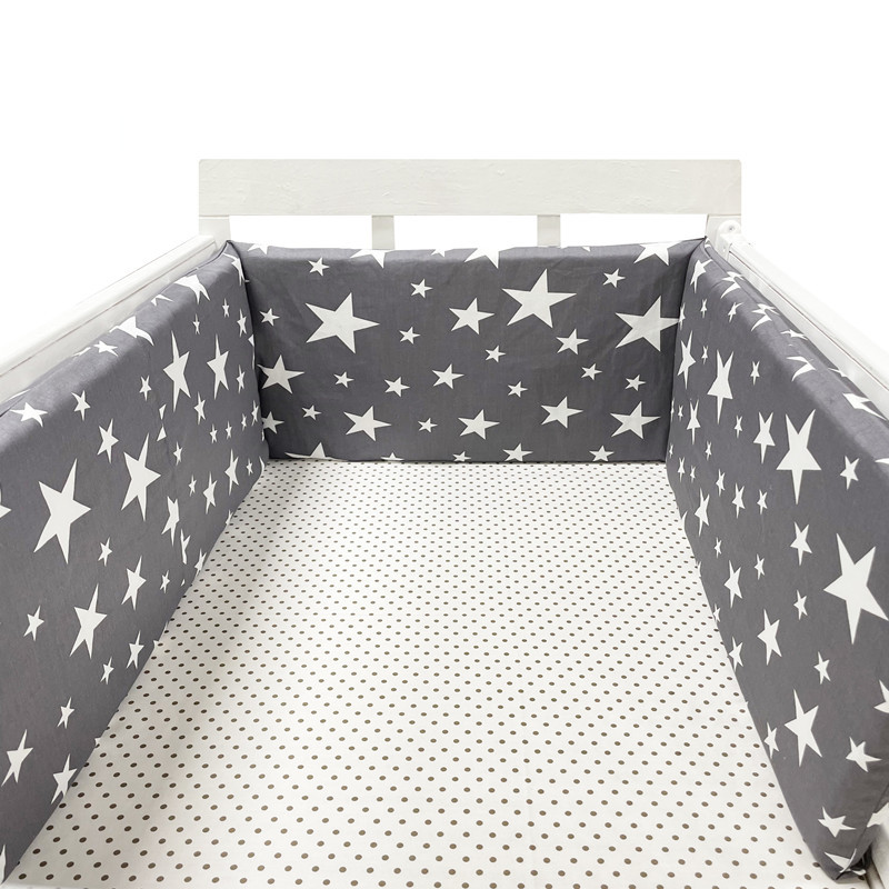 Baby Nursery Themes - 200x30CM İskandinav Yıldızları Bebek Yatağı Kalınlaştırılmış