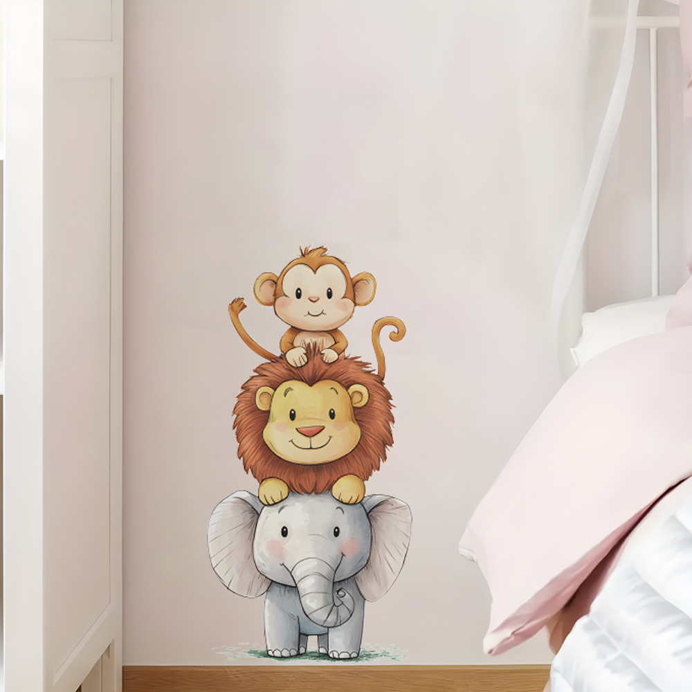 Sevimli Orman Hayvanları Duvar - Baby Nursery Vinyl Wall Stickers incelemesi ve fiyatı
