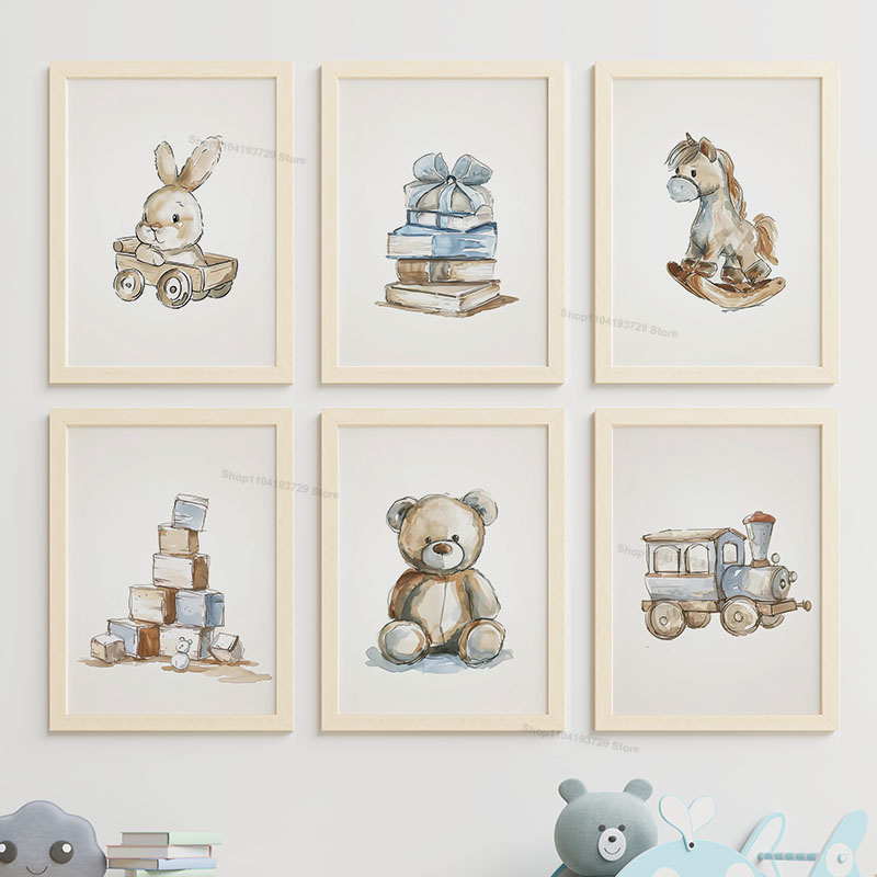 İskandinav Tarzı Karikatür Ayı - Baby Nursery Themes incelemesi ve fiyatı