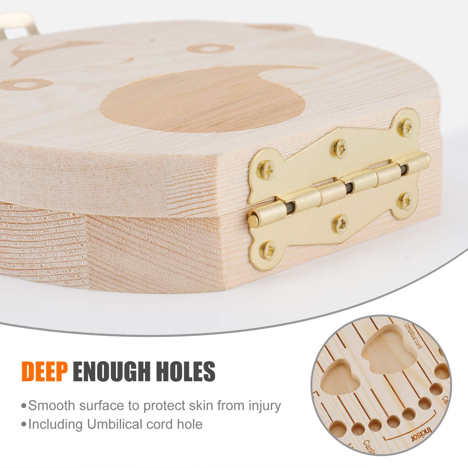 1 ADET Yeni Tasarım Çam Ahşap  - Baby Keepsake Box incelemesi ve fiyatı