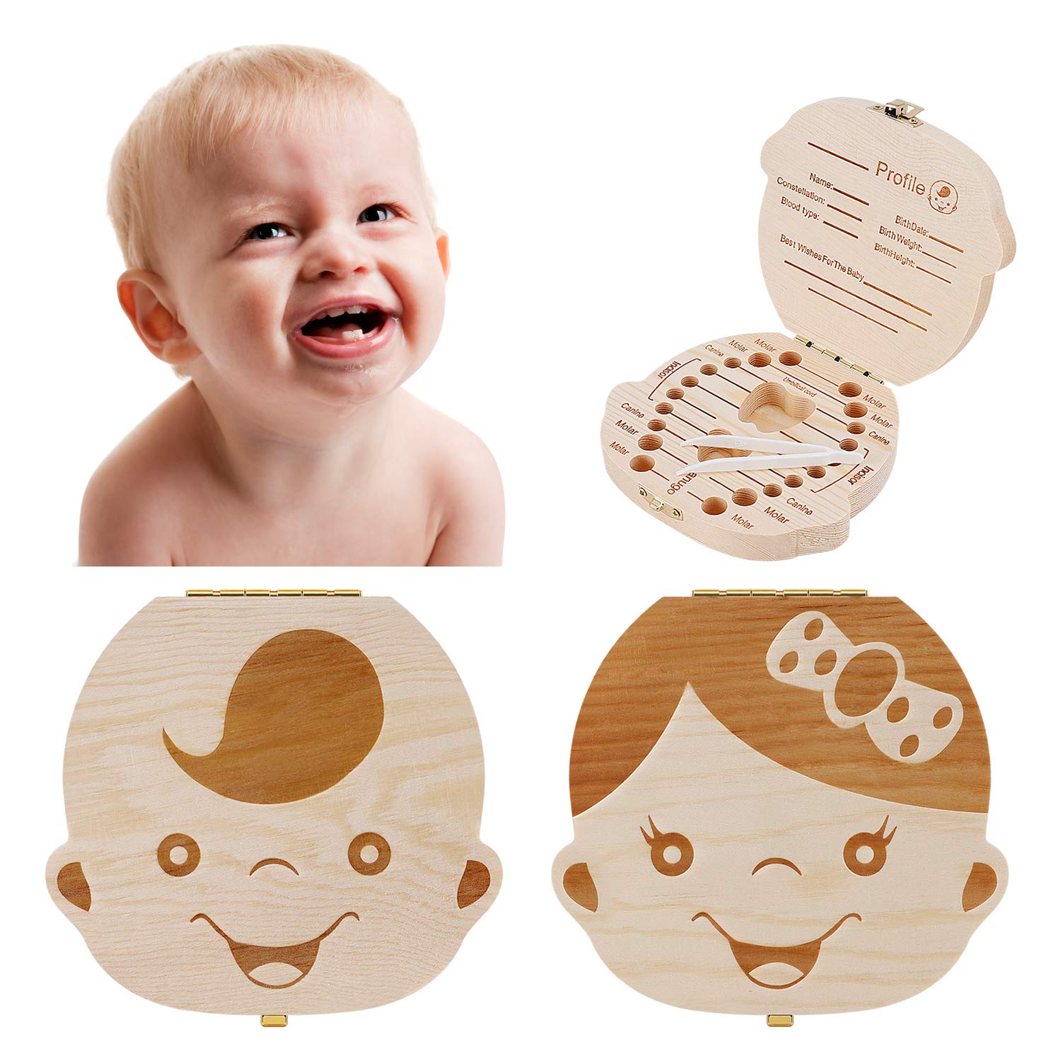 1 ADET Yeni Tasarım Çam Ahşap  - Baby Keepsake Box incelemesi ve fiyatı