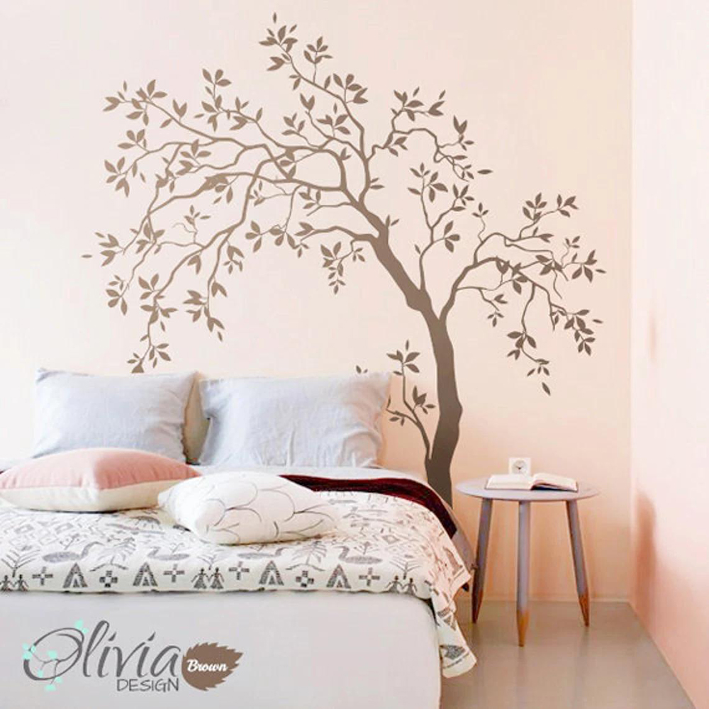 Büyük Ağaç Duvar Sticker Bebek - Baby Nursery Vinyl Wall Stickers incelemesi ve fiyatı