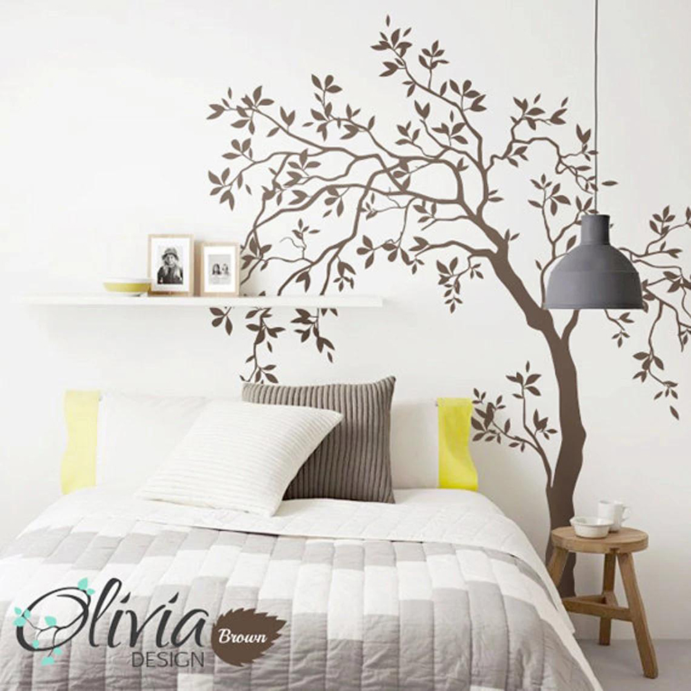 Büyük Ağaç Duvar Sticker Bebek - Baby Nursery Vinyl Wall Stickers incelemesi ve fiyatı