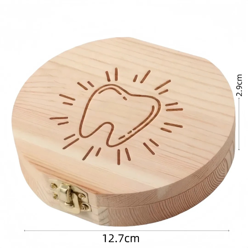 4 Set Ahşap Bebek Diş Saklama  - Baby Keepsake Box incelemesi ve fiyatı