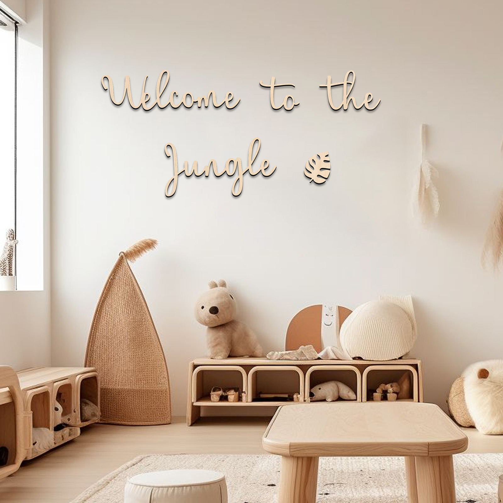 Orman Ahşap Tabelası'na Hoş Ge - Baby Nursery Themes incelemesi ve fiyatı