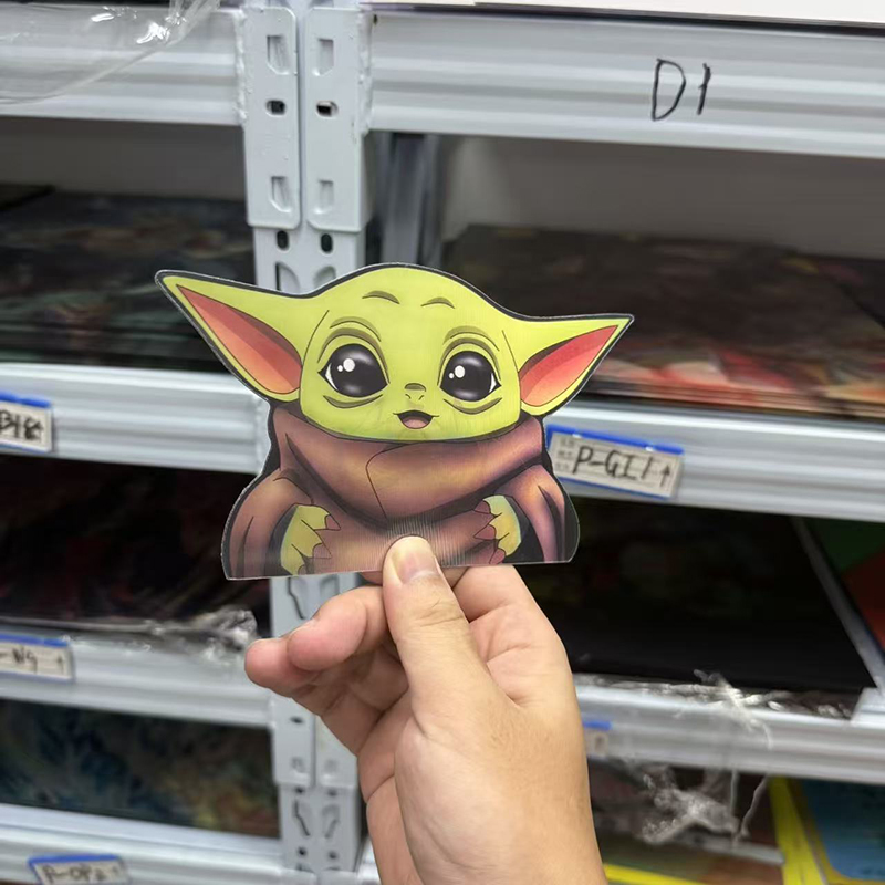 Anime Karikatür Bebek Yoda 3D  - Baby Yoda Nursery Decor incelemesi ve fiyatı