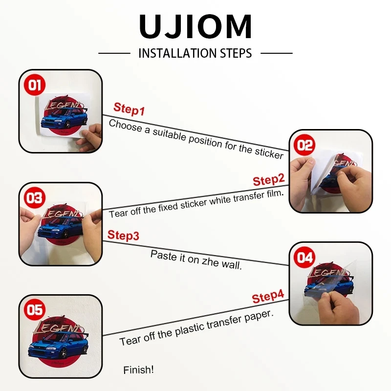 UJIOM 13cm komik kirpi sevimli - Baby Nursery Vinyl Wall Stickers incelemesi ve fiyatı